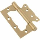 Петля без врезки Золото 100х75х2,5