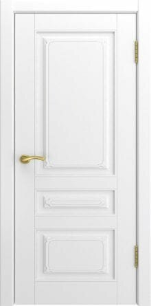 Межкомнатная дверь L-4 Белая (Эмаль), ДГ