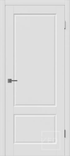 Межкомнатная дверь "Шеффилд" ДГ Белая (эмаль)