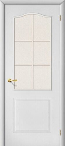 Межкомнатная дверь "Палитра" Белая