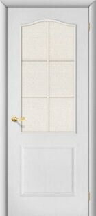 Межкомнатная дверь "Палитра" Белая