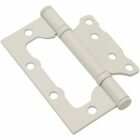 Петля без врезки Белая 100х75х2,5