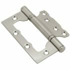 Петля без врезки Матовый никель 100х75х2,5